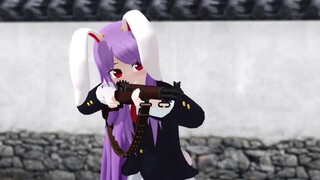 [Oriental MMD] Suzusen กำลังทดสอบปืนไรเฟิล M1 Garand