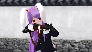 [Oriental MMD] Suzusen กำลังทดสอบปืนไรเฟิล M1 Garand