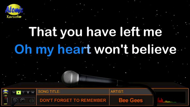 dont 4get 2 remember me