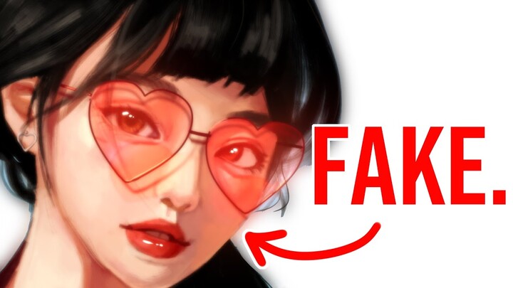 [FACE REVEAL] How to FAKE Being a Good Artist