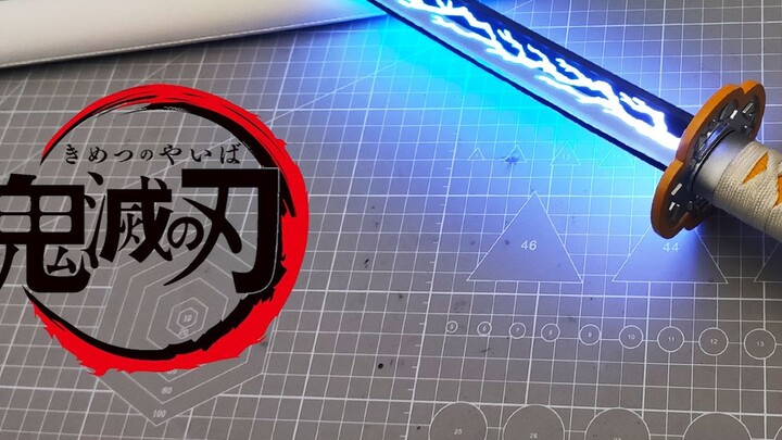 Have you ever seen a glowing sun blade? RGB Zenitsu Thunder Blade [Demon Slayer]