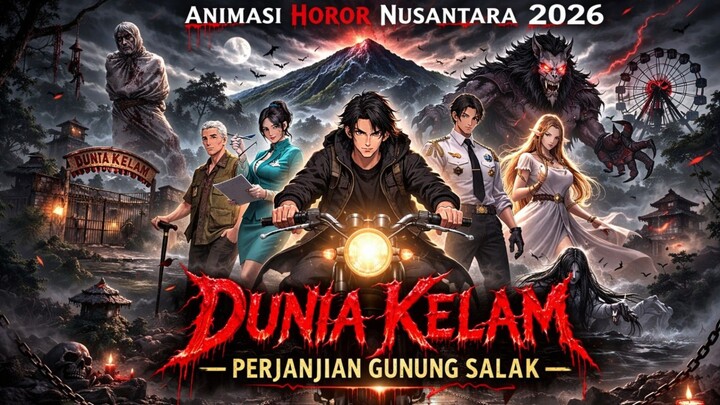 Animasi Horor Nusantara : Dunia Kelam - Perjanjian Gunung Salak Part 1