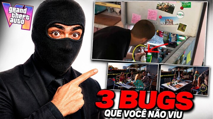 BUGS QUE VOCE NAO VIU NO GTA 6