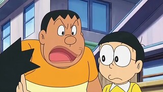 Nobita uses stationery to perform breakdance to make Shizuka happy "Doraemon"