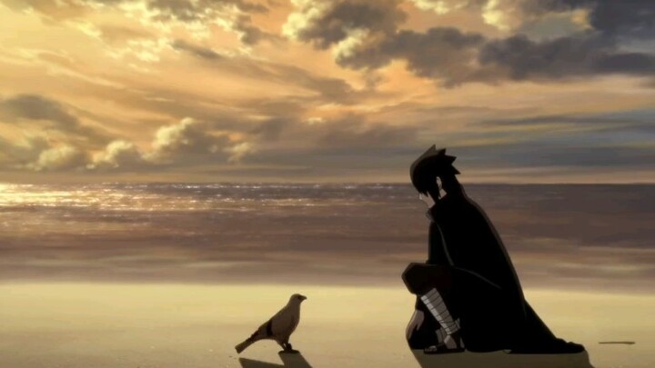 How many times did Sasuke shout Naruto in total?