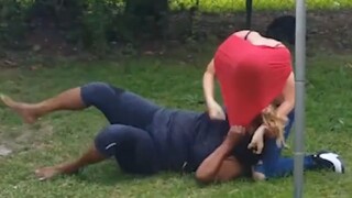 Why are you three foreigners fighting?