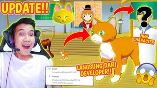 UPDATE SAKURA SCHOOL SIMULATOR!! ADA KARAKTER BARU DAN KUCING BARU!! LANGSUNG DARI GARUSOFT ASLI