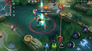 Gameplay Lesley Bar Bar #mlbb #shortsfund #mobilelegends #shortsvideo #mobilelegend