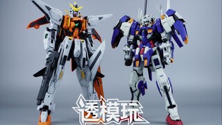【喷涂评测】MG主天使 关于消光喷涂的详解 高达00 万代MG 主天使高达 高达喷涂评测 阿然透模玩