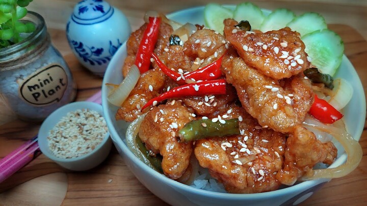 Ayam Goreng Mongolia - Resep Mongolian Chicken