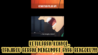 SEPERTINYA TANJIROU TERKENA VIRUS KONYOL, SAMPAI BERANI MENGUMPATI ORANG TUA! WKWK