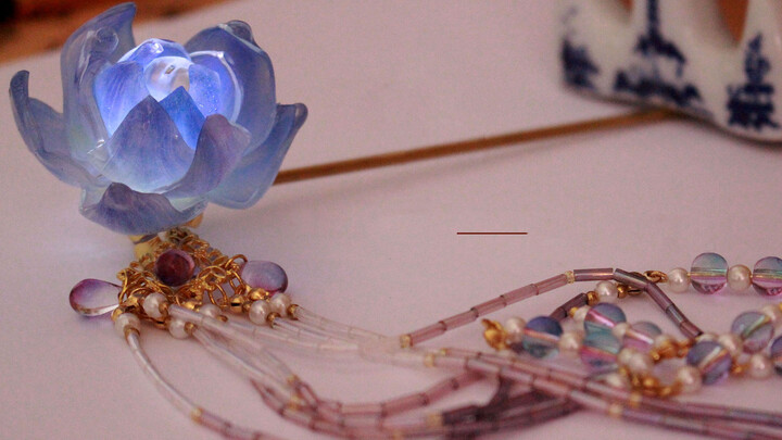 Handcrafts|Making the Lotus Lantern Hairpin