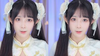 [Caviar] Pakaian nyanyian Lolita gaya Cina "A Thousand Miles to the Moon" siaran langsung dan rekama