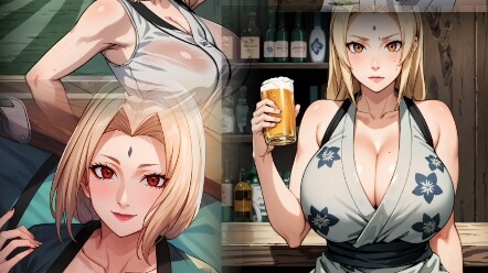 Tôi sẽ chỉ cho cậu cách giải quyết nó, Tsunade-dono