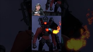React EPISODE 70 PART 1 SKIBIDI TOILET OFFICIAL TERBARU! Trio Titan Berkumpul #shorts