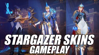 Wild Rift - Stargazer Skins Gameplay