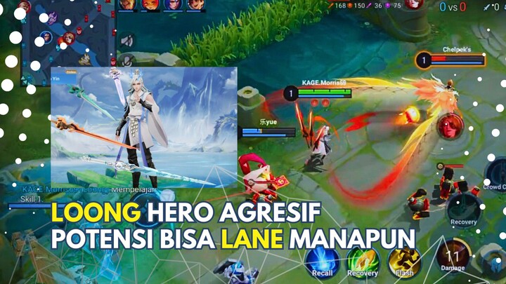 Loong Berpotensi Bisa Di Semua Lane 😆, Coba Cek deh Di Honor of Kings 🥳