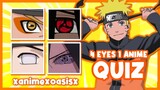 4 EYES 1 ANIME | GUESS THE ANIME AND CHARACTER EYES | Anime Quiz