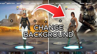 Change Background in Fortnite