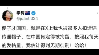 李隽怪罪中国人民离间她与儿子感情，把鸟山明当乌山明