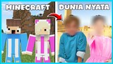 MIPAN & ZUZUZU Main Minecraft Dengan Super Realistic! SEPERTI DUNIA NYATA