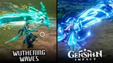 Jiyan vs Neuvillette Which One is Cooler | Wuthering Waves vs Genshin Impact