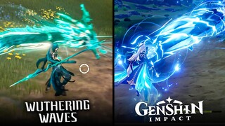 Jiyan vs Neuvillette Which One is Cooler | Wuthering Waves vs Genshin Impact