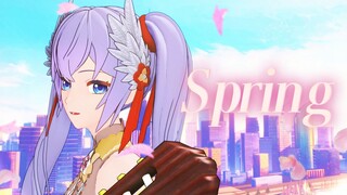 【A-SOUL/向晚】枝江才女最新原创曲《Spring》向晚50W粉丝纪念