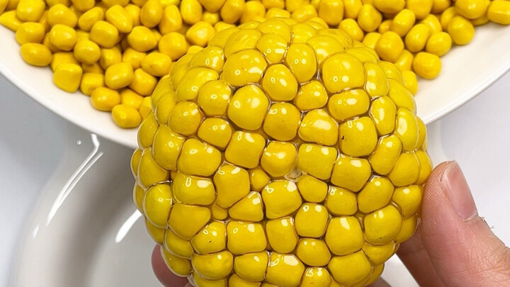 Corn Kernel Handmade Ball