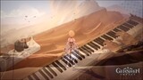 Genshin Impact/Sumeru Desert OST - Where She Will Return [Piano]