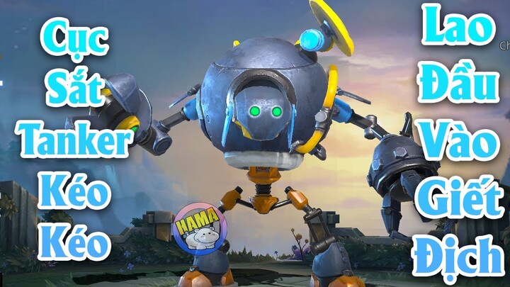 Auto chess Moba - Cục Sắt Tanker Bay Thẳng Vào Team Địch Siêu Khỏe