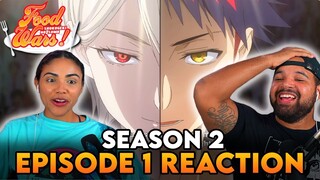 SOMA vs ALICE! | Food Wars S2 Episode 1 Reaction