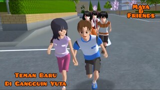 Teman Baru Di Gangguin Yuta | Maya & Friends | Drama Sakura School Simulator