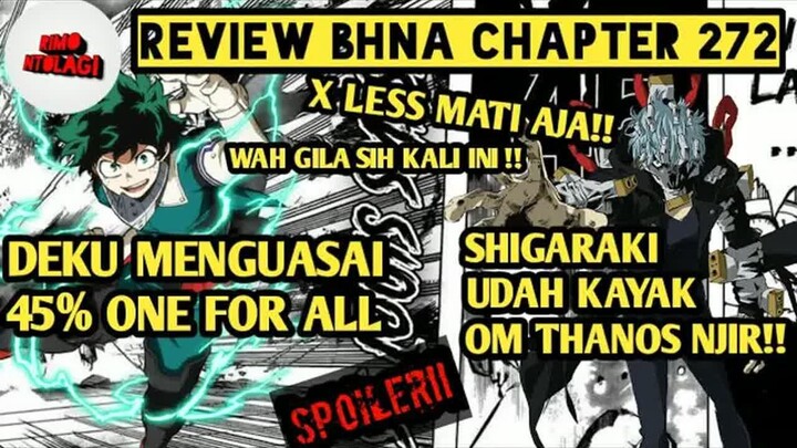 KEMENANGAN VILLAIN !  -  REVIEW BOKU NO HERO CHAPTER 272