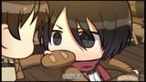 Domineering Mikasa and his little wife