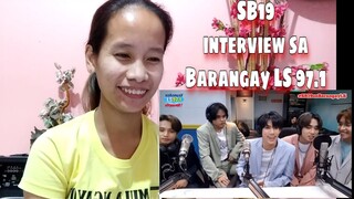 SB19 interview in Barangay LS 97.1|| reaction video