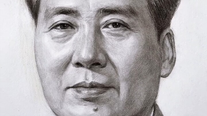 The Eastern Red, the sun rises; China has given birth to Chairman Mao.