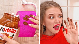 PRANK APRIL MOP PALING GILA UNTUK TEMANMU || DIY Prank Keren dan Lucu oleh 123 GO!