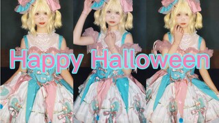 人偶芭蕾洋娃娃的Happy Halloween