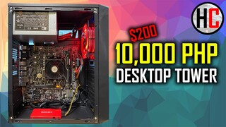 10,000 PHP ($200) Desktop Tower Guide Great for Work, School and 720p Gaming!