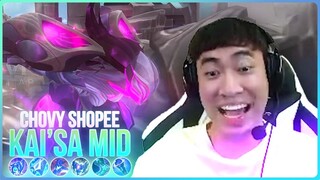 LEVI NHẬP VAI CHOVY CẦM KAI'SA ĐI MID GÁNH TEAM CỰC MẠNH - ONE SHOT ONE KILL | LEVI STREAM