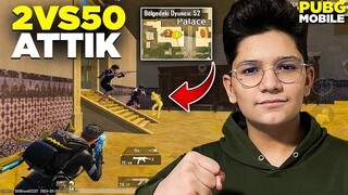 YENİ ETKİNLİKTE 2 VS 50 OYNADIK!! - PUBG MOBİLE