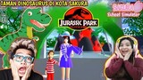 Reaksi Frost Diamond & Ani Nurhayani ADA TAMAN DINOSAURUS DI KOTA SAKURA | Sakura School Simulator