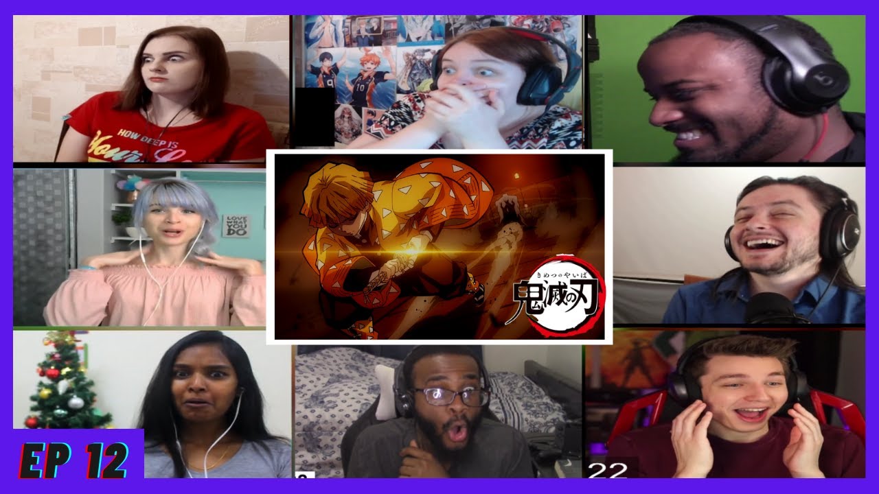 Amazing ZENITSU ! (sleeps)  Demon Slayer Season 1x12 Reaction - Episode 12  Kimetsu no Yaiba鬼滅の刃 