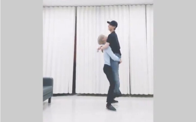 【TEN李永钦】和泰民哥哥一起criminal challenge