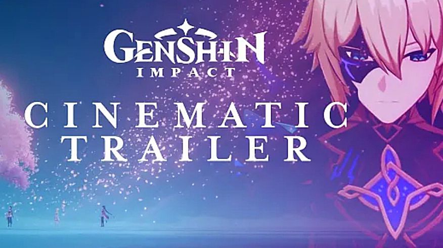 Showed anime trailer Genshin Impact about Mondstadt