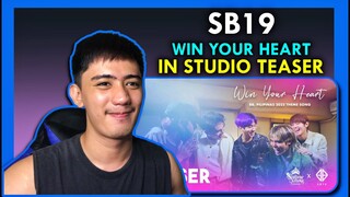 SB19 'WIN YOUR HEART' IN STUDIO MV Teaser REACTION | 2022 Binibining Pilipinas Theme Song