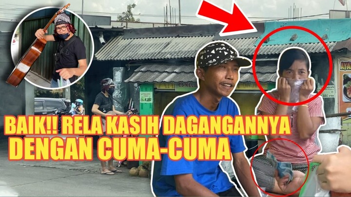 SAMPAI NANGIS PENJUAL ES KELAPA YANG BAIK HATI MENDAPATKAN REZEKY
