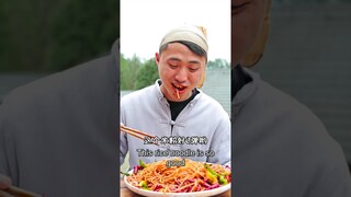 mukbang | Spicy Rice Noodles | spicy challenge | chinese food | fatsongsong and thinermao