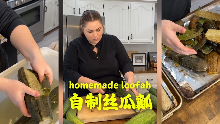 Lap loofah gaya Amerika (bushi